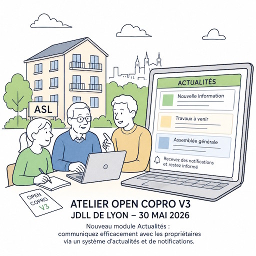 Open Copro V3 aux JDLL 2026 à Lyon